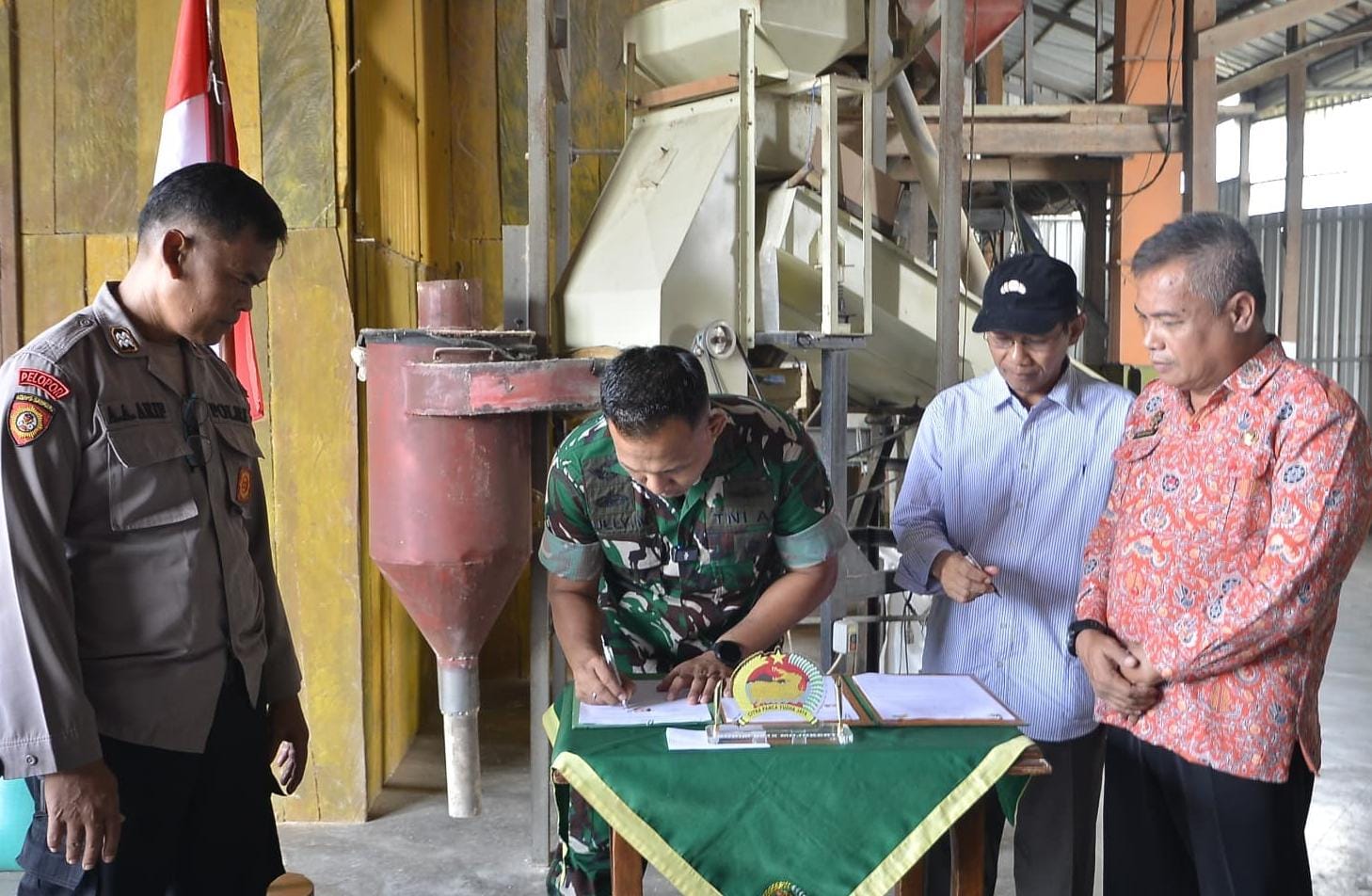 Kodim 0815/Mojokerto Jalin Kerjasama Strategis Perkuat Kompi Pertanian
