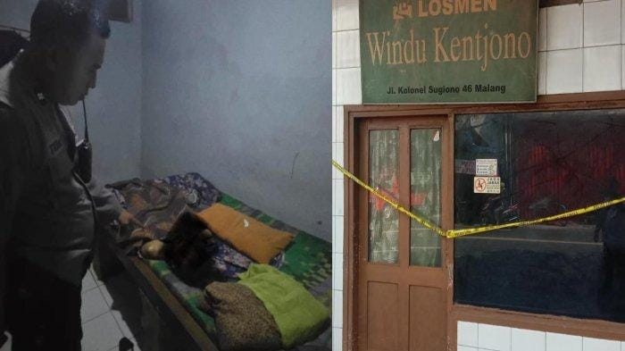Diduga Pelaku Pembunuhan Wanita di Losmen Windu Kencono Malang Dibekuk Polisi.