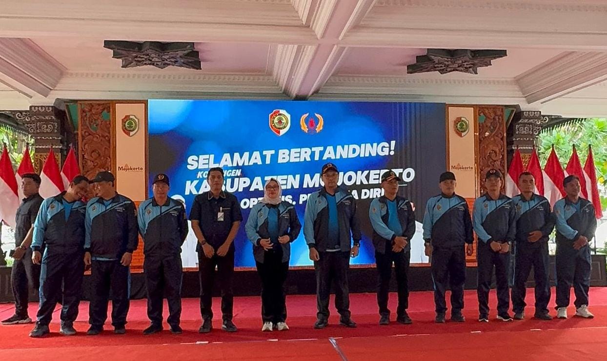 323 Atlet Di Berangkatkan Ke PORPROV IX, Mojokerto Targetkan Torehan Prestasi Lebih Tinggi.