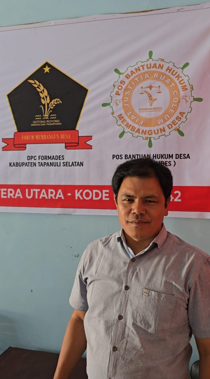 Ketua DPC FORMADES TAPSEL Ucapkan Selamat kepada AKBP Yon Edi Winara sebagai Kapolres Tapsel Baru