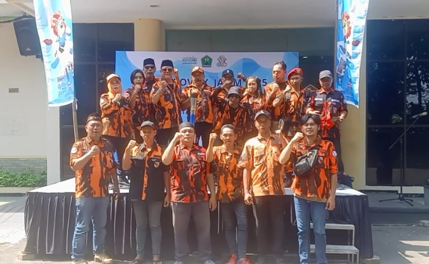 Pemuda Pancasila Kota Malang  Menggelar Jumat Berkah dan Menyambut Obor Porprov Jatim IX 2025