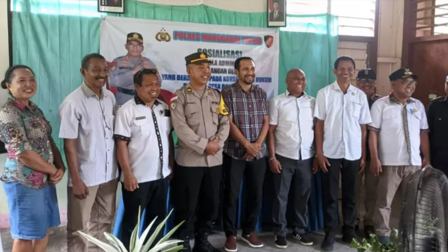 Polres Manggarai Timur Tekankan Transparansi dan Keterlibatan Warga dalam Kelola Dana Desa