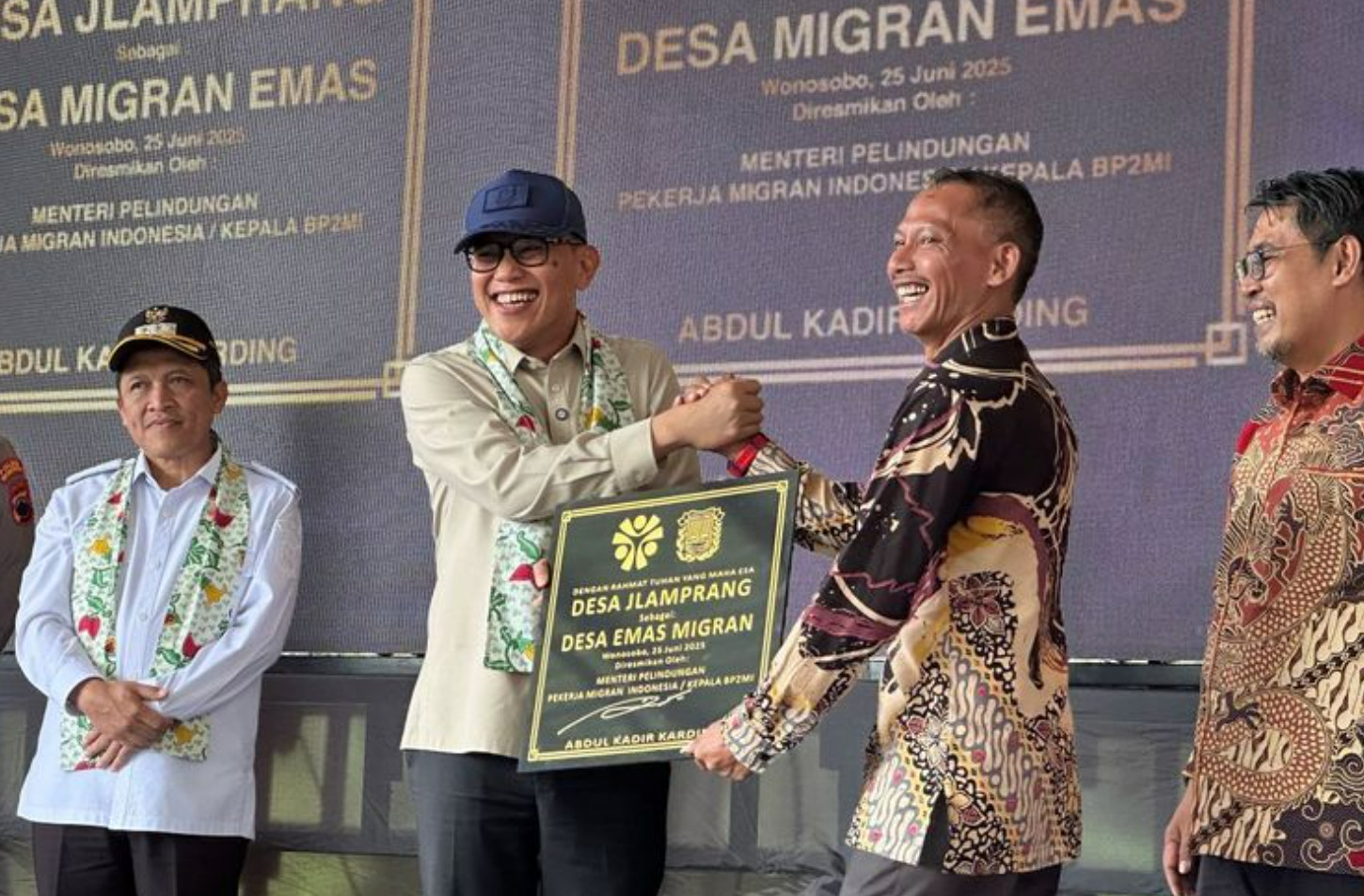 Tiga Desa di Wonosobo Ditetapkan Sebagai Desa Migran EMAS