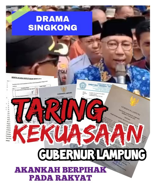 AKANKAH TARING KEKUASAAN GUBERNUR LAMPUNG MENGATASI HARGA SINGKONG